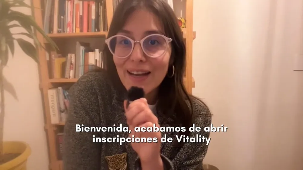Andreína te cuenta de qué se trata Vitality